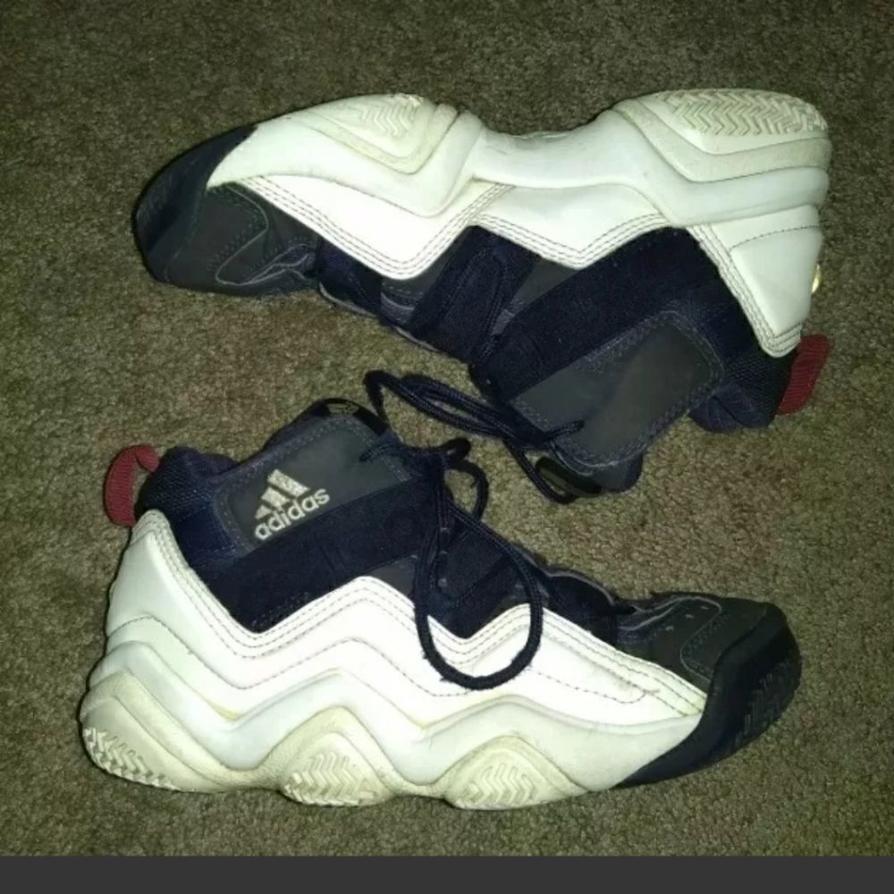 2012 Adidas Top Ten 2000 Basketball White Indigo